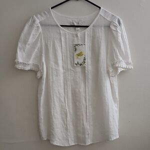 Chelsea & Violet White Blouse